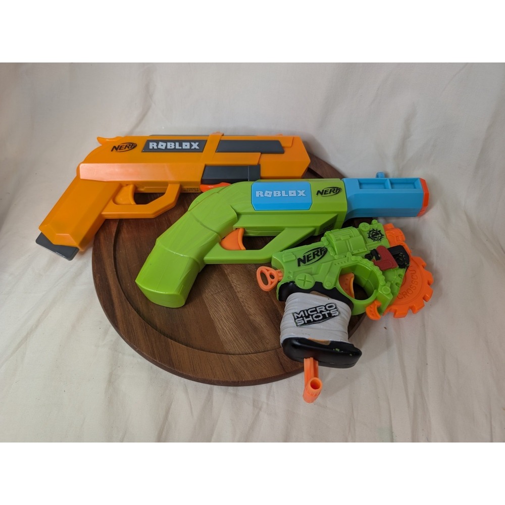 Nerf Dart Gun Roblox Elite‎ Jail Break Armory 2 Pack And Mini Nerf Gun NO DARTS